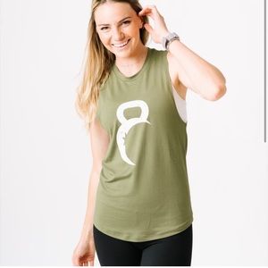 Zyia olive kettle moon tank